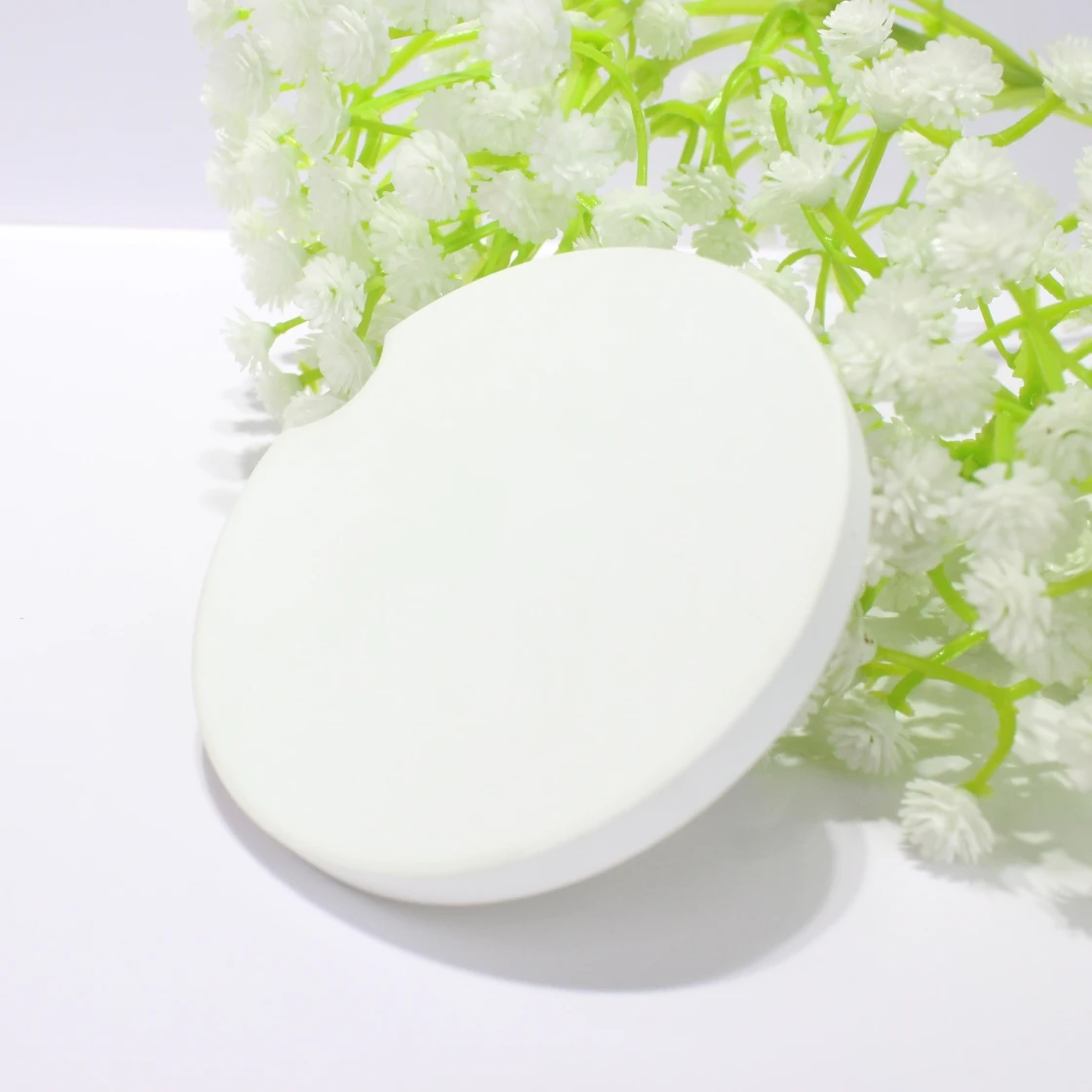 

2020 Amazon China supplier hot-sale sublimation design round ceramic coaster, White