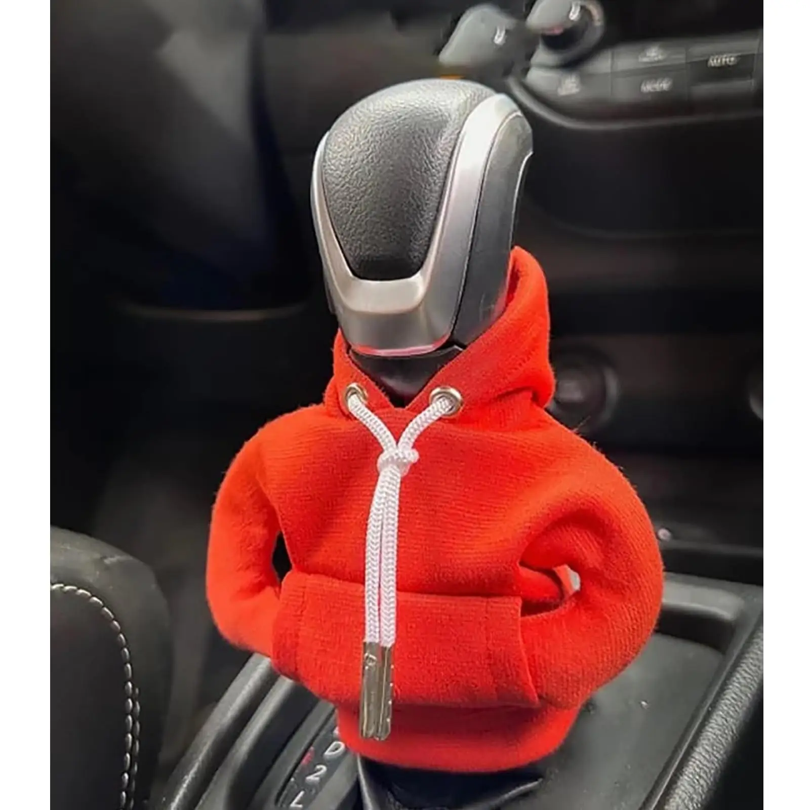 

2023 New Arrival Creativity Sweatshirt Nonslip Funny Modeling Universal Gear Shift Knob Cover car gear hoodie cover