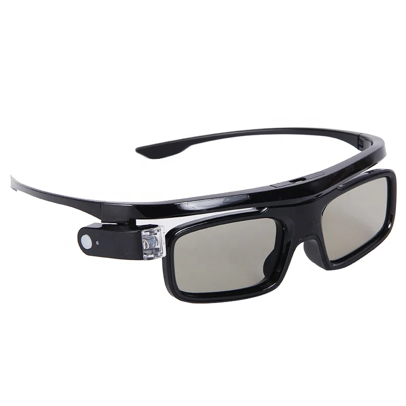 

New 144HZ DLP Shutter Active 3D Video Glasses / DLP Link 3D Projector Active Shutter 3D Glasses for LG 3D Home Cinema Glasses, Black