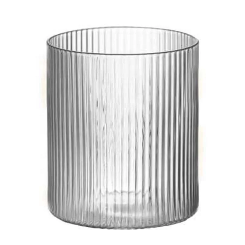 

Striped Simple Round Thicken Beer Cup, Transparent
