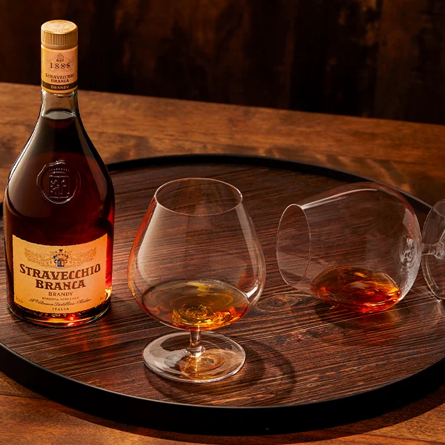 
Italian Brandy 100 cl 38% Stravecchio Branca 