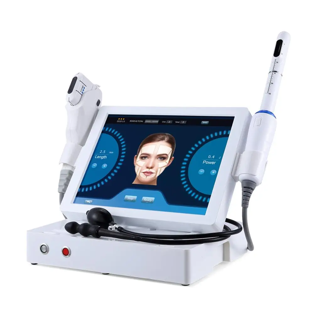 

2 in 1 Face Lift Hifu Machine Vaginal Tightening Machine with 5 Hifu Cartridge
