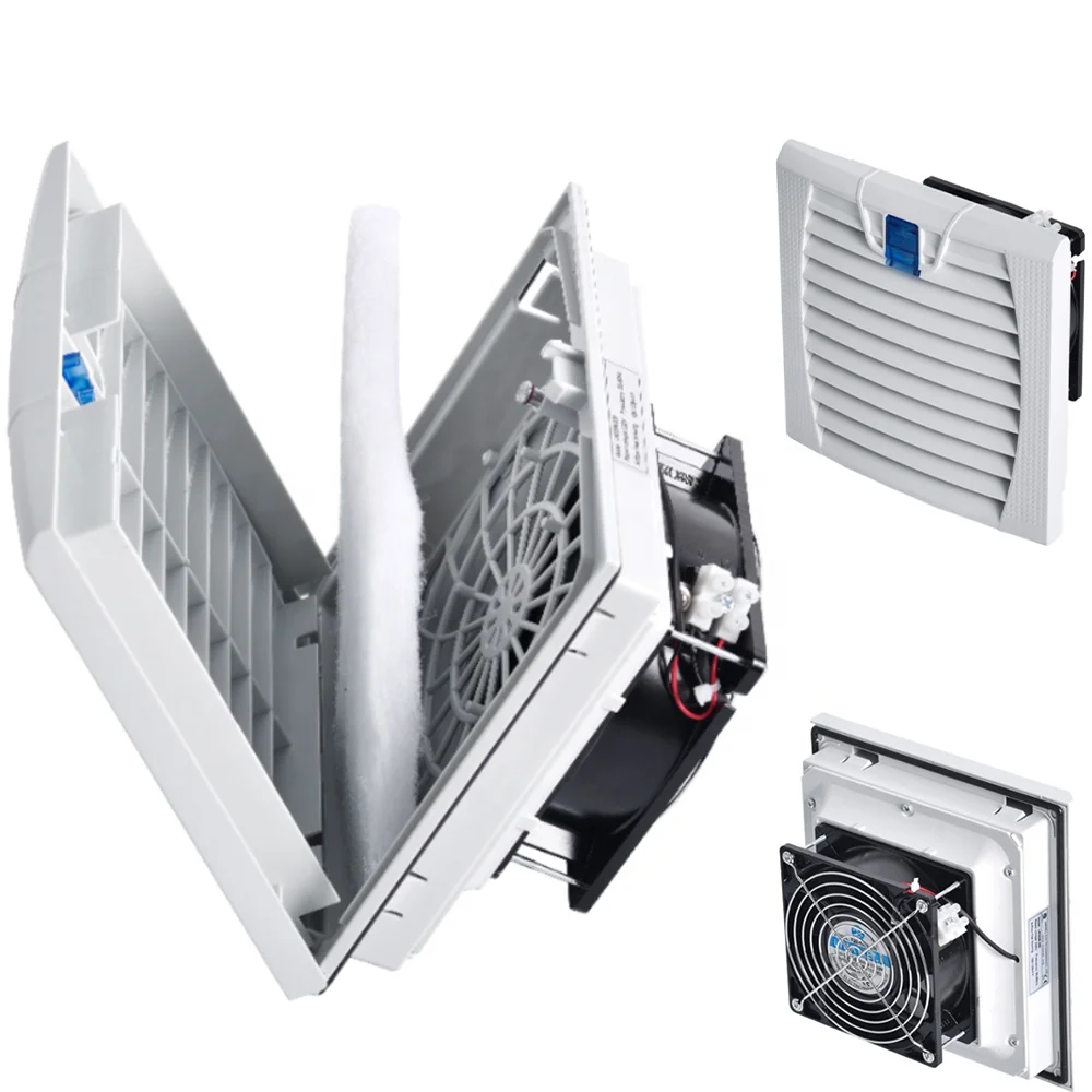 

Factory Directly Provide AC/DC electrical Cabinet cooling Filter Fan for Enclosure