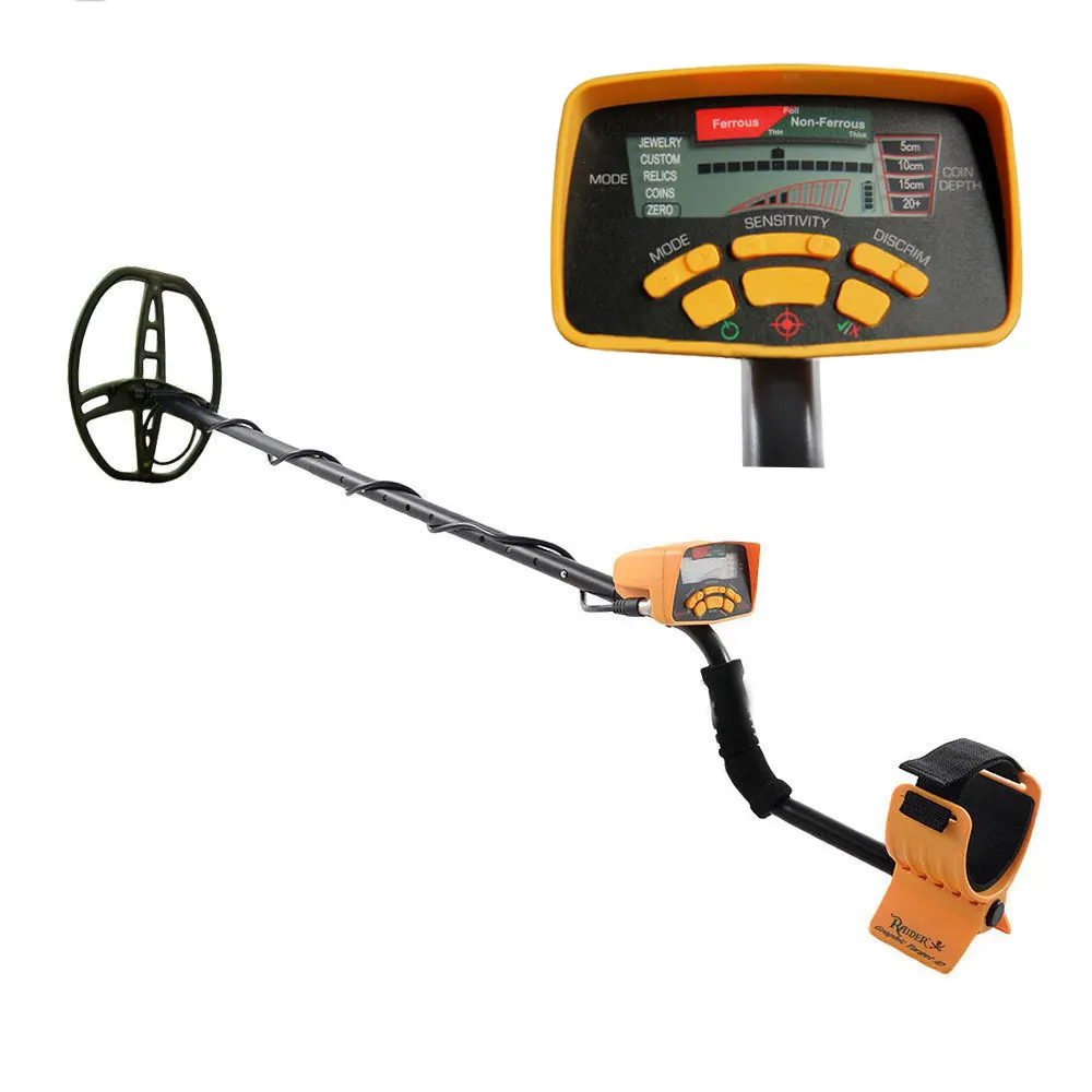 

MD-6350 Gold Detector Underground Gold Finder Metal Detector with 11" Searching Coil