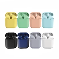 

Bluetooth 5.0 tws wireless earphones headphone sport stereo Touch Control Headset Colorful original inpods 12