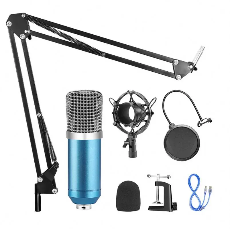 

GAM-800B Music Broadcast Microphones Made In China, Blue color