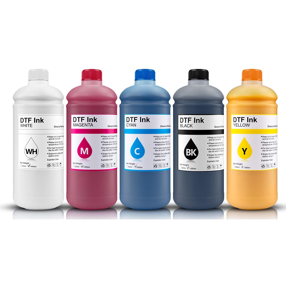 Supercolor Tinta Premium Ceramic Tiles Pigment Ink for L805 L1800 Yinghe Four Dtf  A3 Size Automatic Powder Shaking Printers