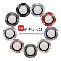 

Ainy Aluminum Alloy Lens Protective Ring Circle Metal Tempered Glass Screen Protector back Camera Lens for iPhone 11 Pro Max