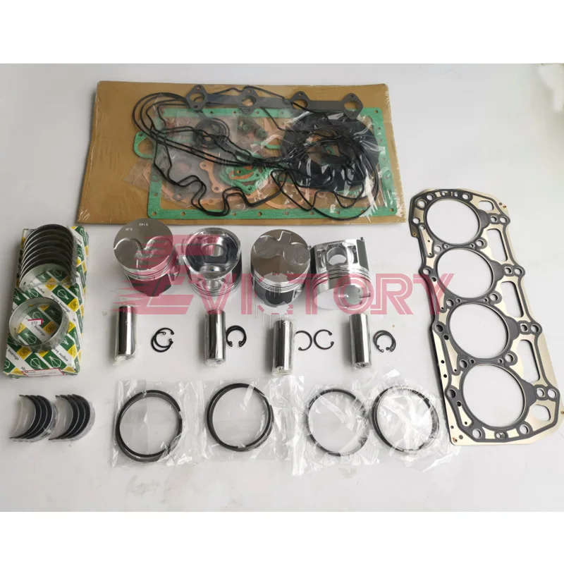 

For Shibaura N844 N844L Rebuild Kit piston ring gasket bearing