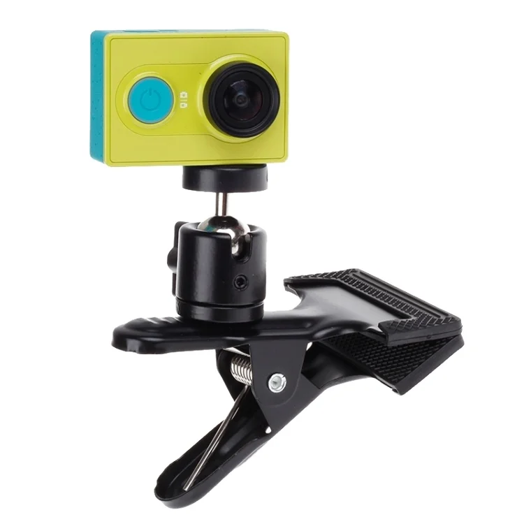 

Wholesale Price 360 Degree Rotation Backpack Hat Clip Fast Clamp Mount for Xiaomi Yi Sport Camera