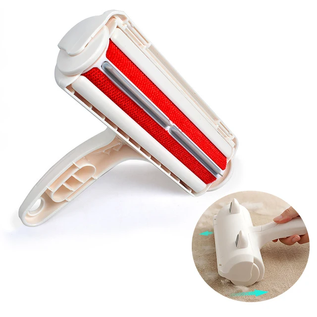 

Brush Pet Fur Hair Remover Roller Fluff Lint Dog Cat Pet Hair Remover Pellet Fur Away Lint Roller For Clothes