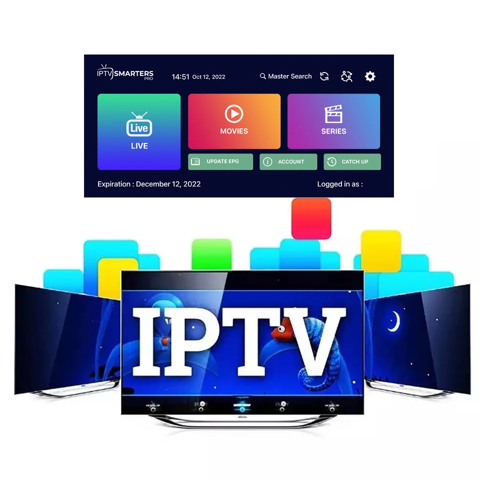 

IPTV Subscription 12 Months M3u 4K for Android TV Box IPTV Smarters IP TV Subscription