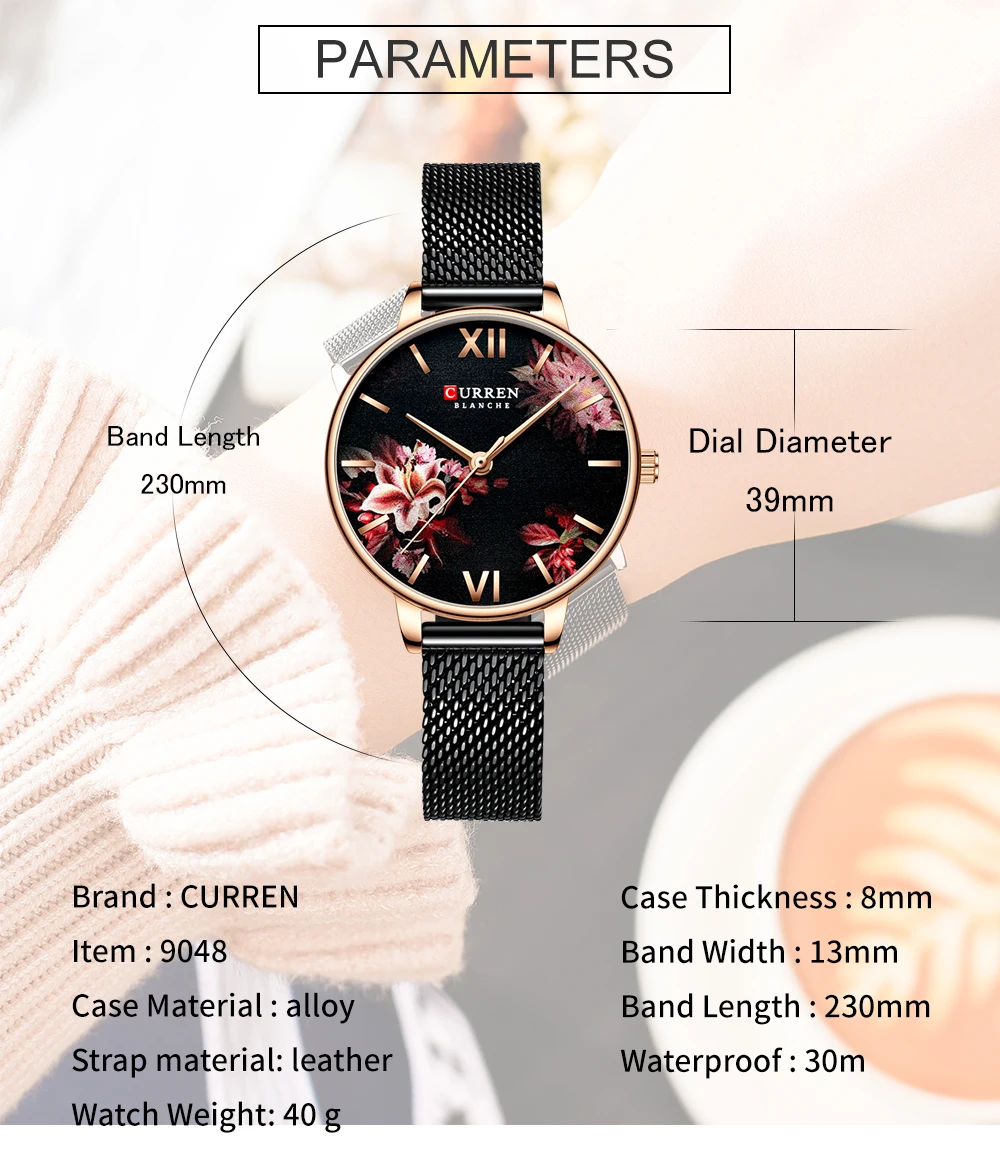 reloj curren mujer
