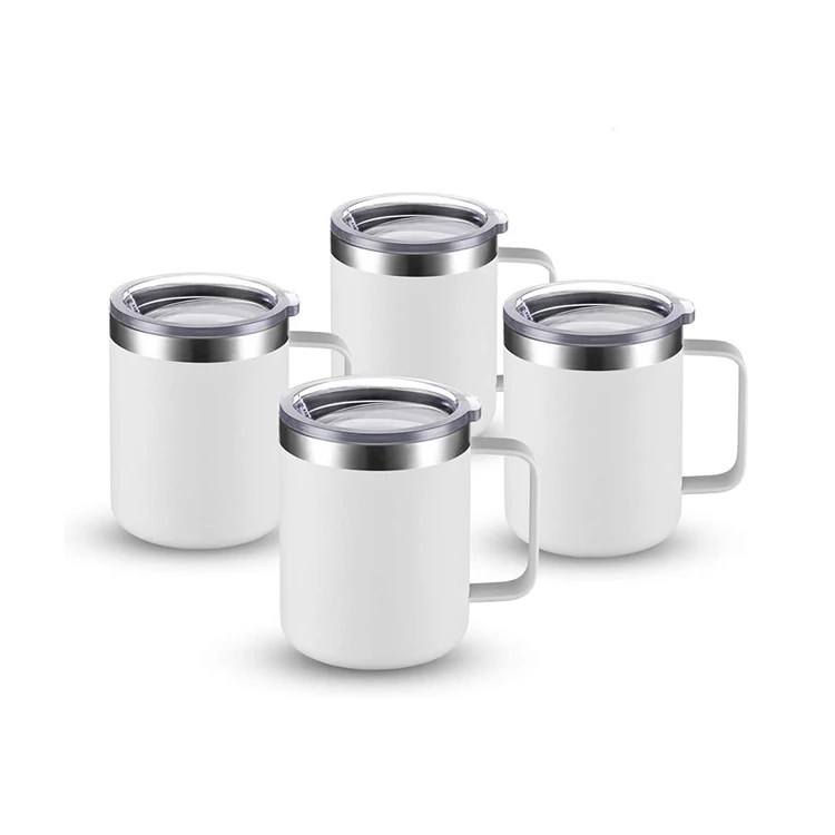 

Stainless Steel Coffee Mugs Cup 12oz 14oz Double Wall Vacuum Insulated Tumbler with Handle And Lid, Could be any colors,just please advise your panton no.