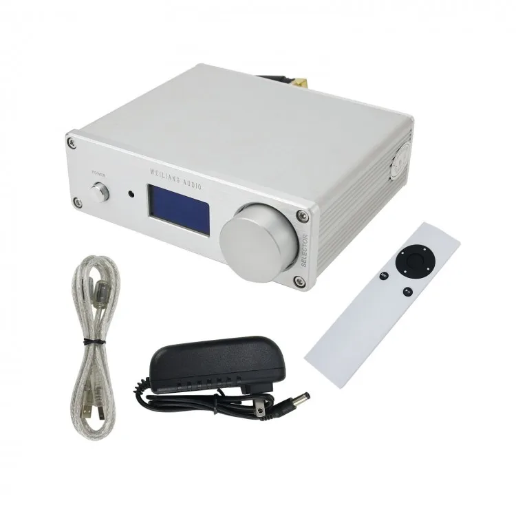 

SU9 USB DAC Headphone Amplifier Assembled Dual AK4493 DSD512 Full Function Interfaces