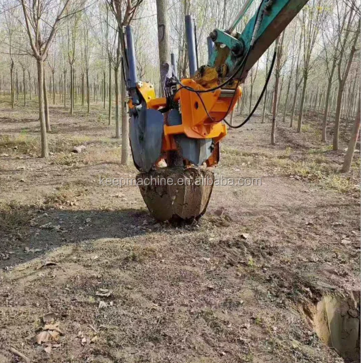Hot Sell Excavator Wheel Loader Backhoe Tree Mover| Alibaba.com