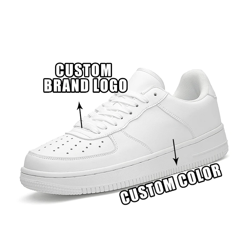 

High Quality Lace-up blank white types latest custom print canvas shoes no brand for men shoes sneaker casual