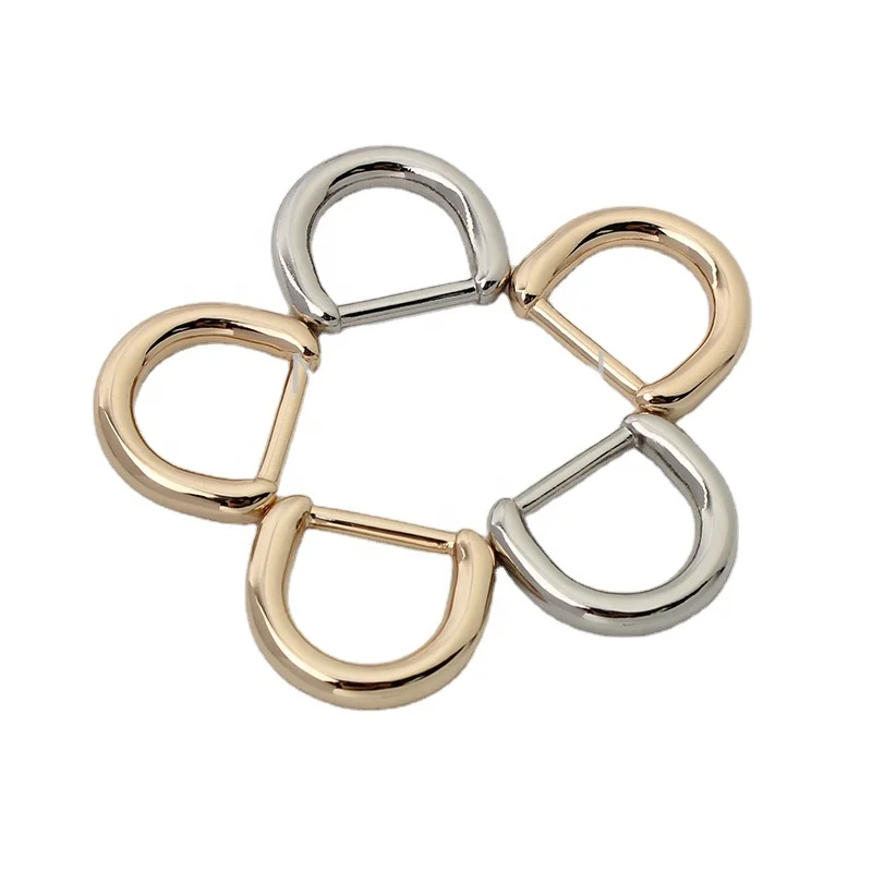

Nolvo World 15/16/20mm Factory Directly Made Make Decorative Luggage Metal D Ring