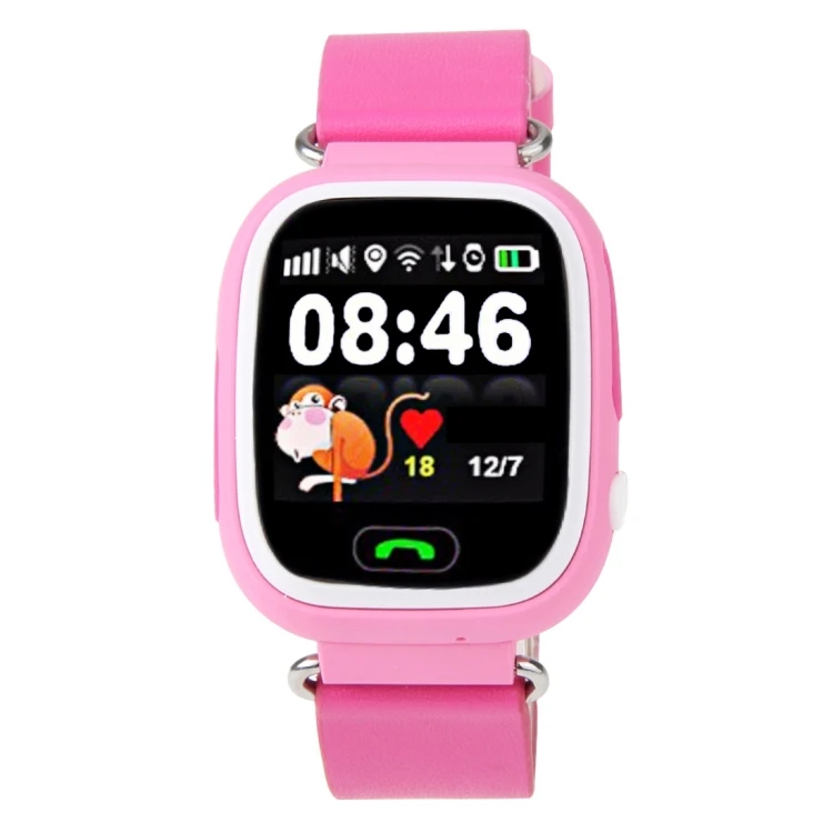 

Hot Selling GSM GPRS GPS Locator Anti-Lost Children Smart Watch Tracker for Android