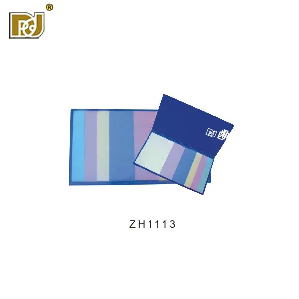 

Assorted sticky notes set in kraft cover