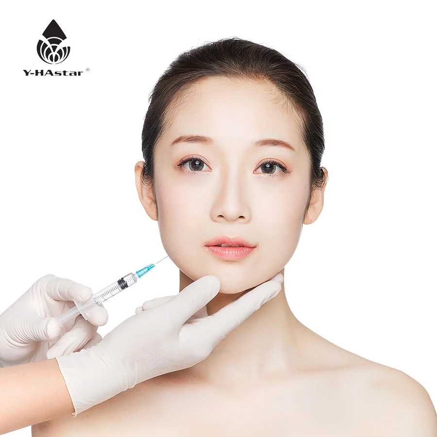 

dermal filler HA injectable hyaluronic acid for anti wrinkle 3ml, Transparent