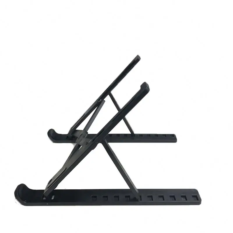

Folding laptop table HOPf8 aluminum laptop notebook stand, Black, silver, pink