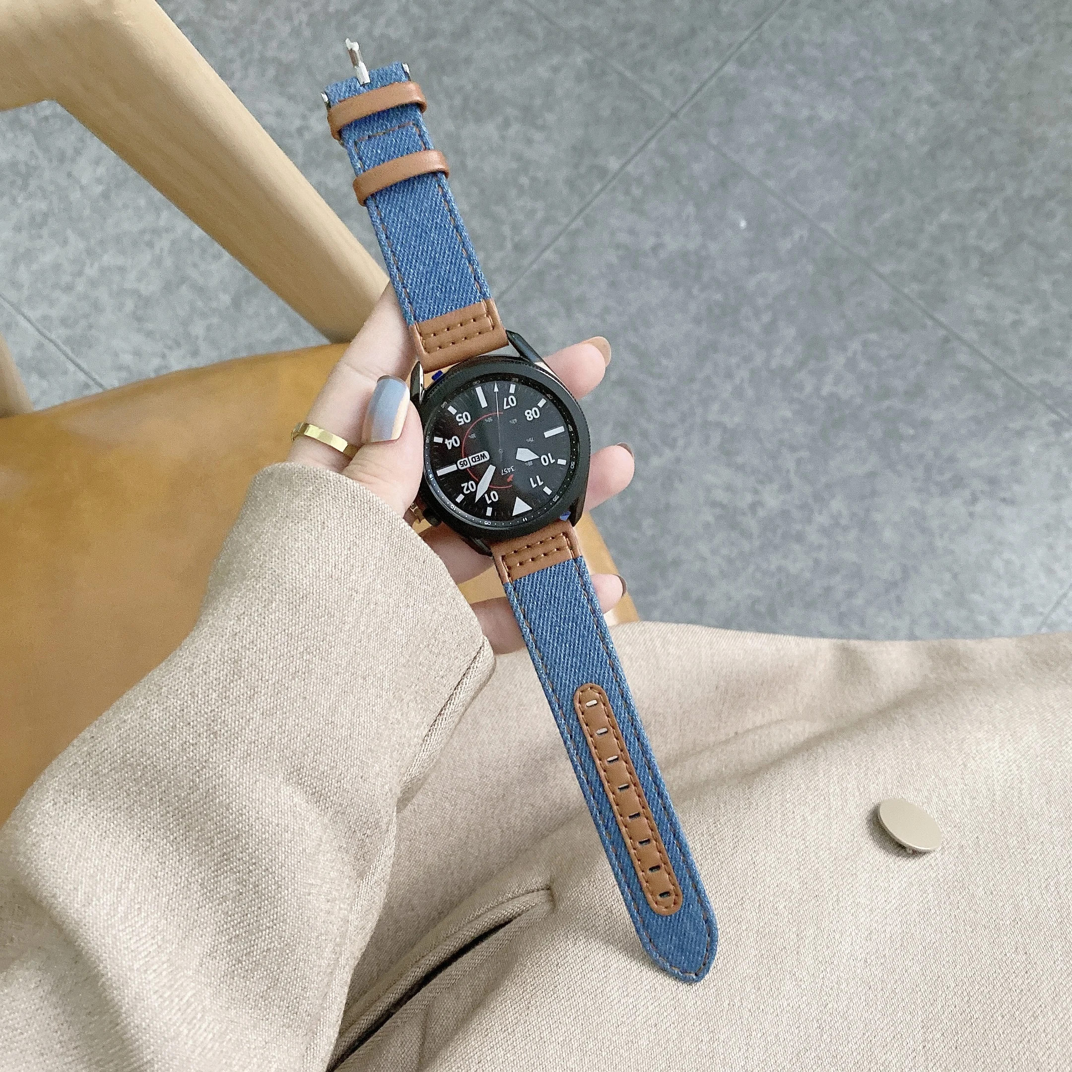 

Watch fit band replacement for huawei fit leather band prints straps for huawei watch fit band, 9 colors optional