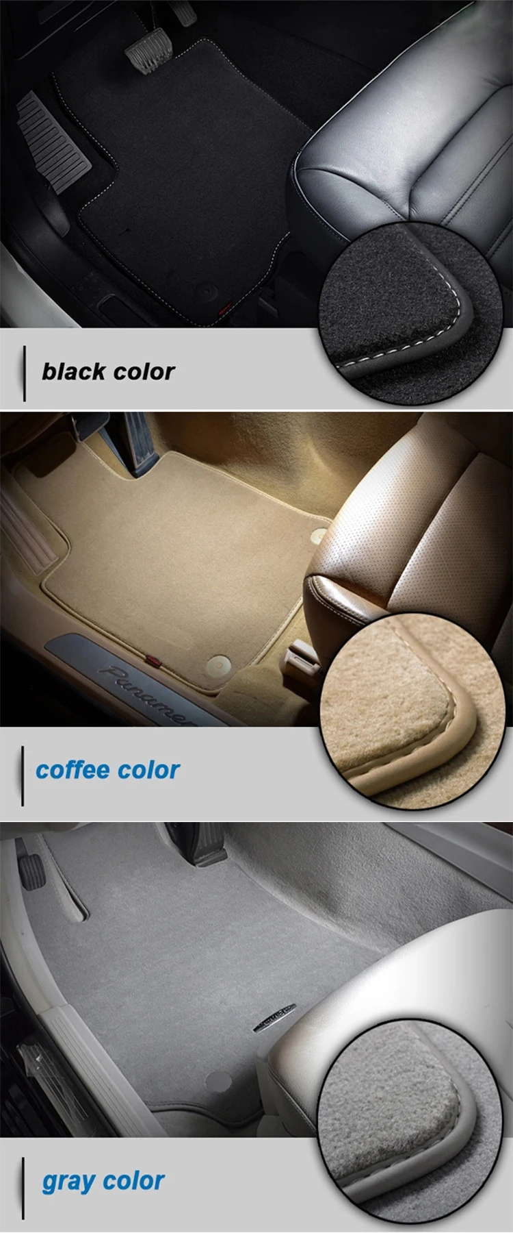 Walmart Cheap Universal Set Car All Weather Carpet Floor Mats For Auto