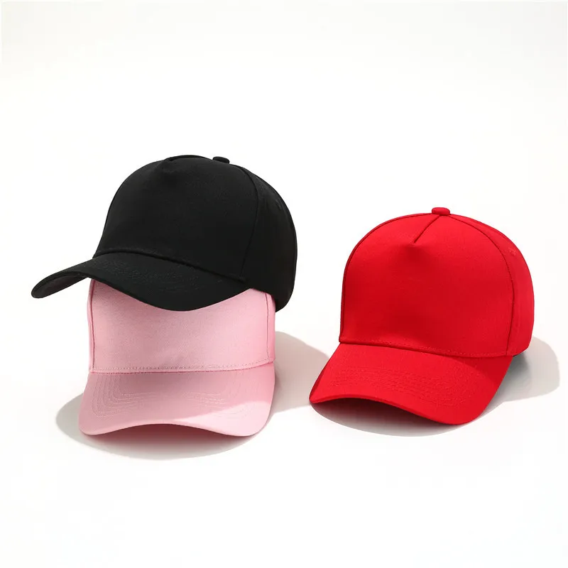 

CP299 Wholesale caps manufacturers 3d puff raised embroidery cotton 5 panel a frame baseball cap with adjustable strap