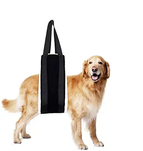 

Pro Pet Shop Used Comfortable Pet Support Rehabilitation Dog Lift Support Chest Harness, Black