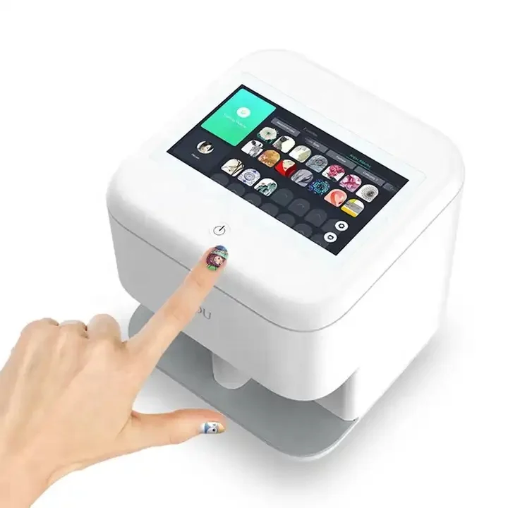 

China Supplier Directly Small MOQ China 3D Automatic DIY Nail Art Polish Printer Machine Salon DIY Digital Nail Printer