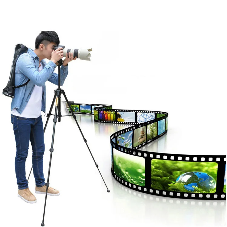 

professional camera tripod with gimble for mobile and camera tripods