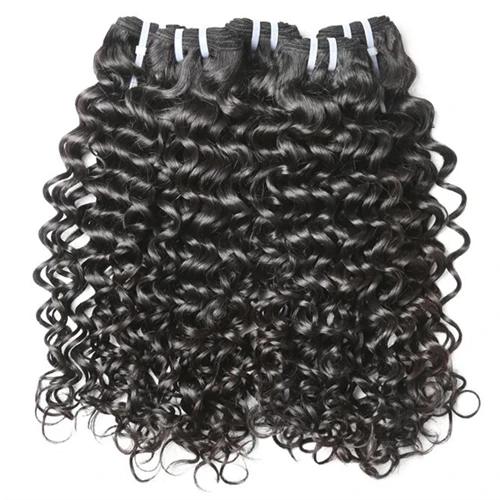 

Top Quality Cuticle Aligned No shedding No Tangle Italian Curly Wholesale Brazilian Virgin Hair, Natural color #1b to #2