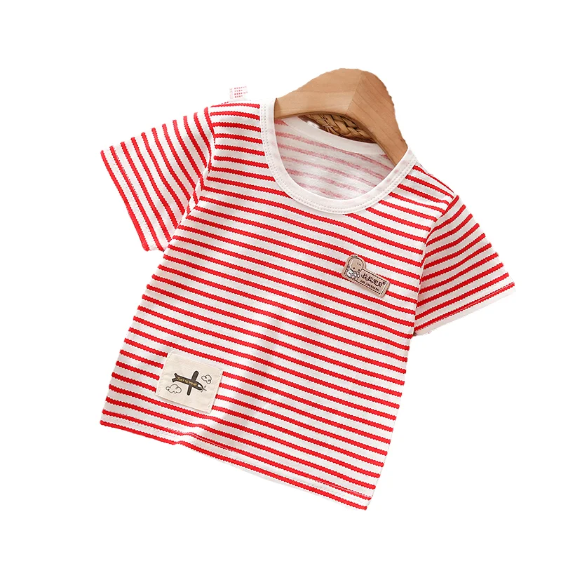 

New summer boys and girls clothing short sleeve cotton baby T-shirt