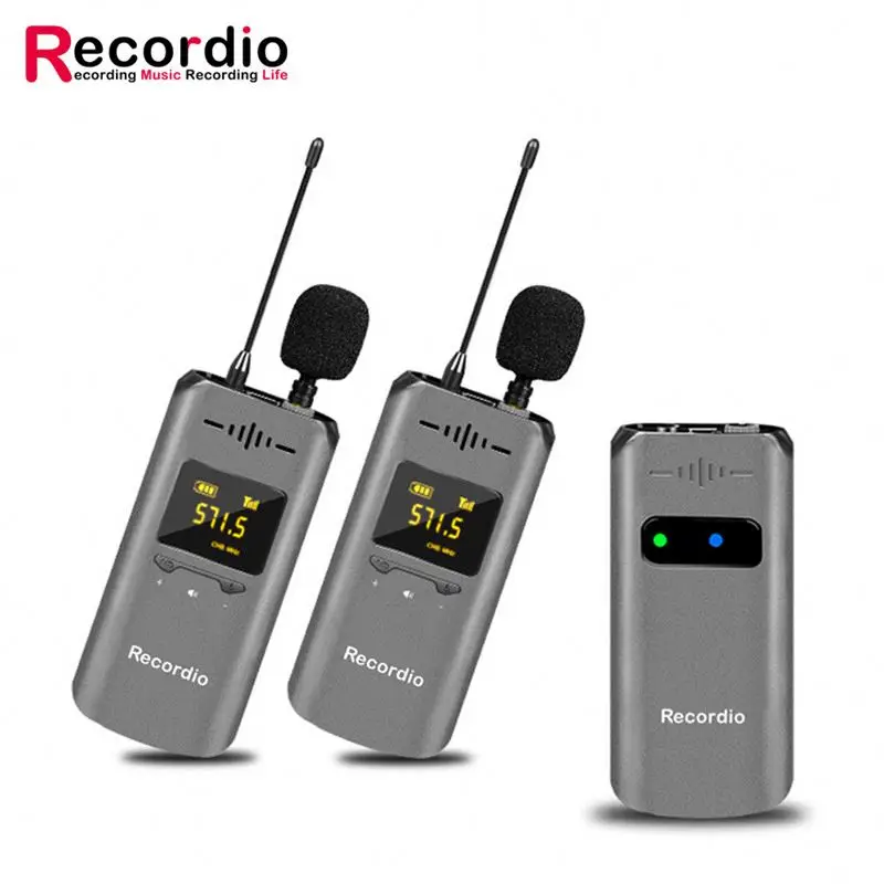 

GAW-813 Good Selling Portable Long Distance Monitoring Clip On Collar Microphone System For Wholesales