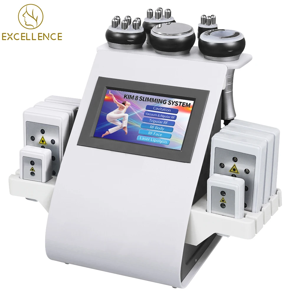 

cavitation slimming machine Lipo Laser RF vacuum weight loss ultrasonic device skin care beauty salon equipment wrinkle removal