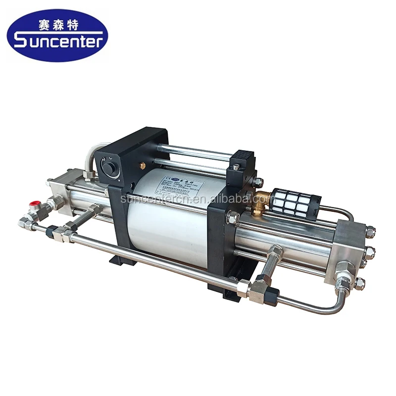 

Suncenter China Factory Directly Supply Pneumatic 22Mpa Air Driven Gas Booster
