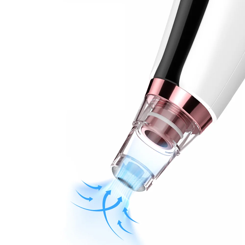 

Blackhead remover vacuum pore cleaner electric blackhead remover skin vacuum pore cleaner 2021 latest machine, White