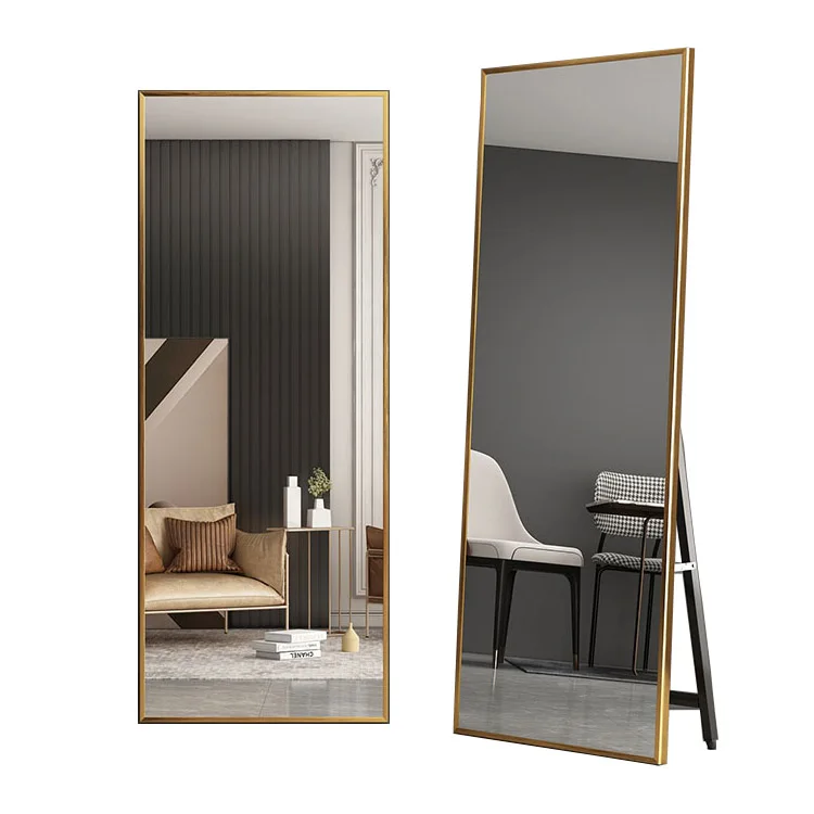 

Full length Mirror Floor Clothing Store Fitting Mirror Beauty Bridal Shop Large glass Mirror, Customized color