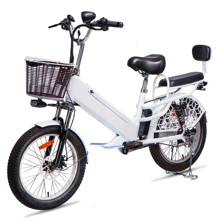 

N5 20*3.0 snow mountain motor bike man woman double seats fat tire electric bicycle
