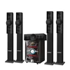 OEM RM-9145-5H High Bass 5.1 CH Tower Speakers Home Theater Surround System AUX/USB/SD/FM/REMOTE/Bluetooth/LED