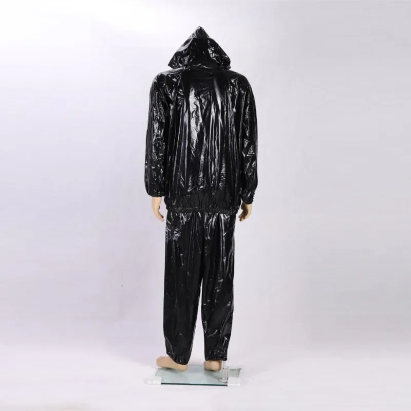 

PVC Sauna Suit Wholesale Clear Plastic Sauna Suit, Silver