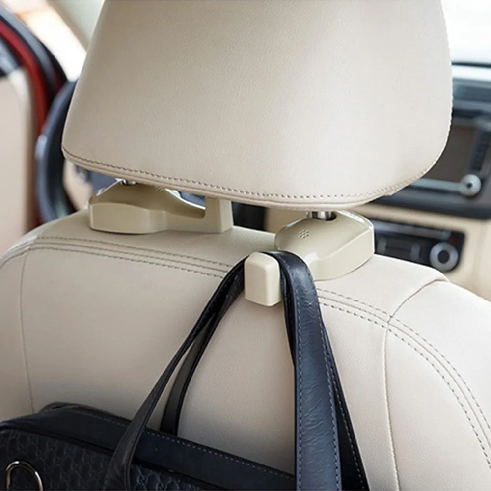 Blue-Black JIAKANUO Car Auto Universal Back Seat Headrest Hook Hooks Holder for Shopping Bag Hanger Bag Purse Water Bottle Umbrella