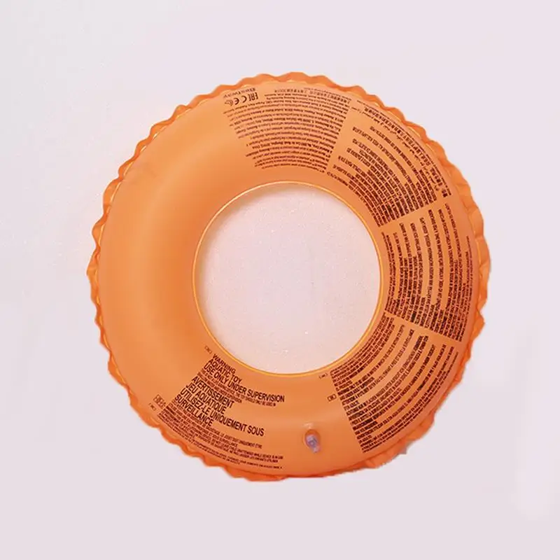 

Pvc Swimming Pool Float Ring Inflatable Donut Swimming Ring For Children