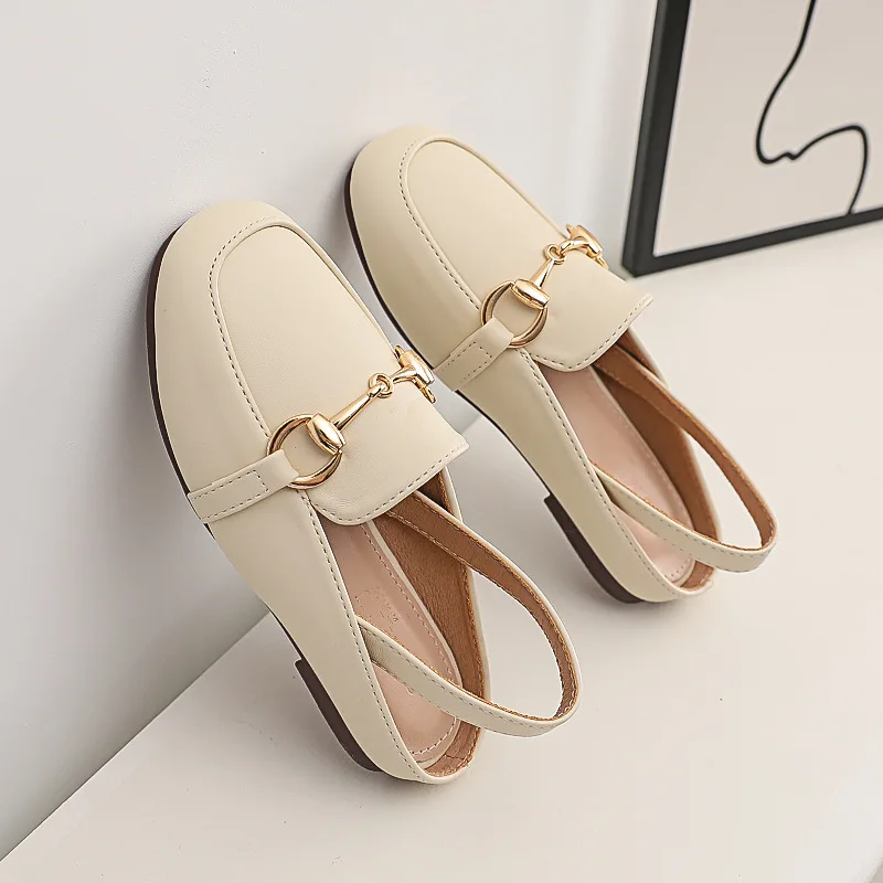 

Fashionable Classic Young Girls Shoes Leather Shoes Kids Casual Shoes for Girls, Beige black pink