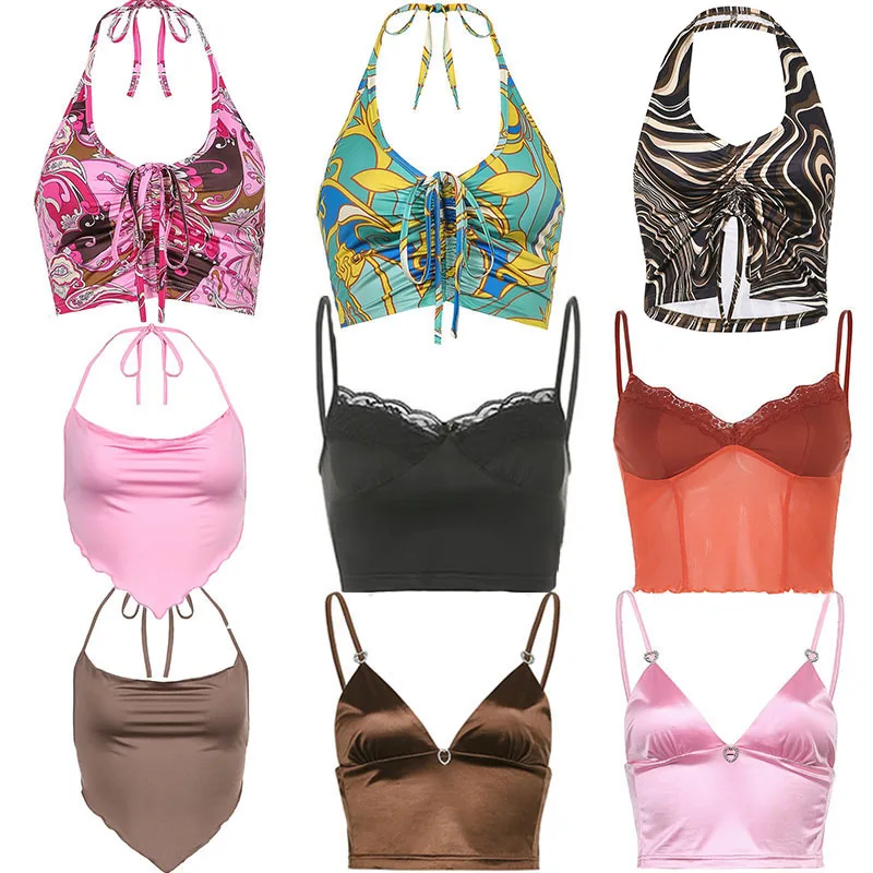 

wholesale y2k tops,tank tops ladies,sexy women vest, Many colors