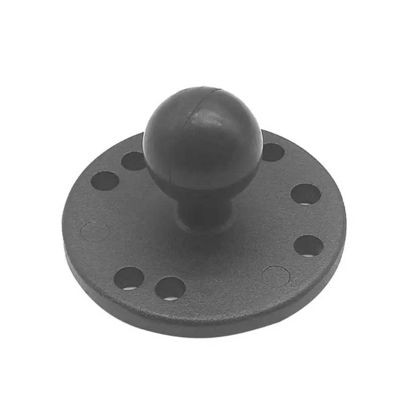 

Free Ship Aluminum Motorcycle Round Mounting Base Bracket to Rubber Ball Head Mount for Ram for Gorpo Action Camera for Garmin