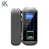 Fingerprint Glass Door Lock,Smart Digital Electronic Lock with Time Attendance & Access Control Function,Fingerprint 2000