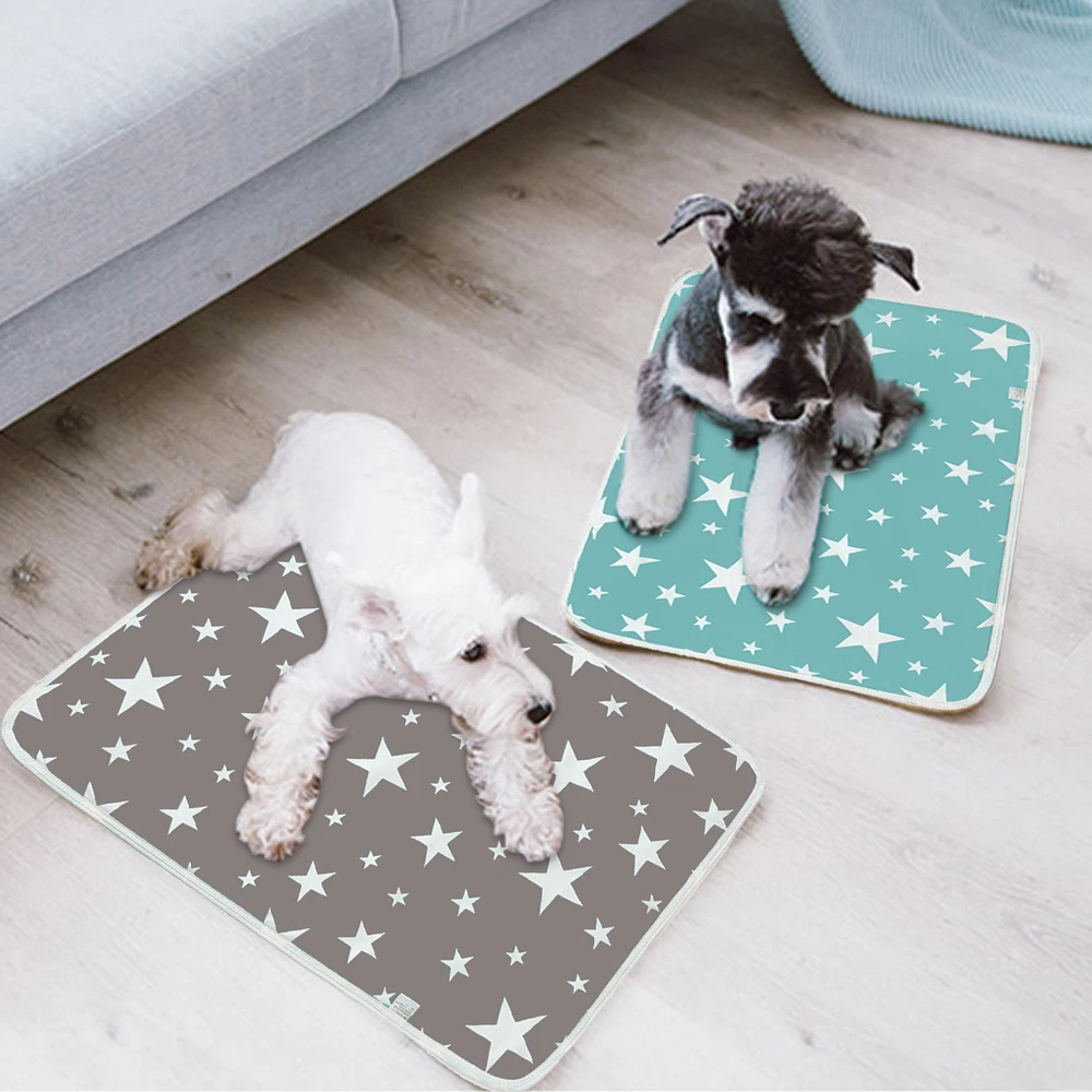

1pc Absorbent Environment Protect Waterproof Washable Reusable Training Pad Car Seat Cover Dog Pet Diaper Mat