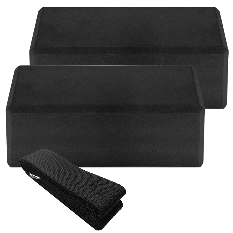 

High Density Custom Logo Eva Foam Yoga Block Set for Yoga Stretching